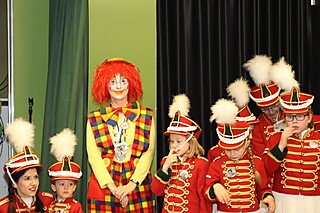 Clown Coco und die Stadt-Garde sorgten für Stimmung