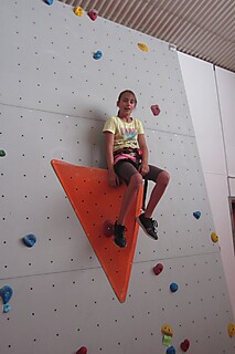 Die Stadt-Gardisten zu Besuch in der Kletterhalle
