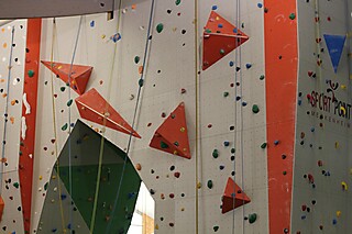 Stadt-Garde Kinder in der Kletterhalle