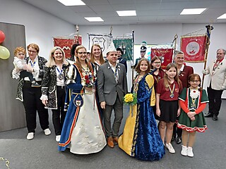 Prinzessinnenempfang bei der Stadt Meckenheim