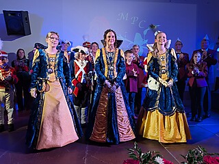 Bilder von den Auftritten der Stadt-Garde, Monat November