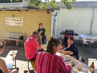 Grillen, Spiele und Mitgliederversammlung