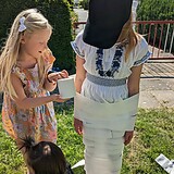 Stadt-Garde wählte und grillte