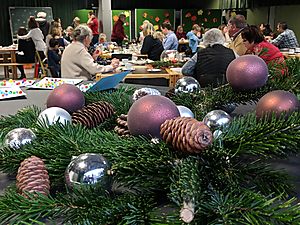 Gemütlicher Adventsnachmittag:Weihnachtsrätsel und Waffeln bei der Stadt-Garde