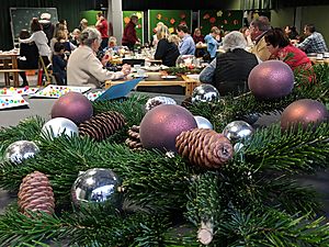 Weihnachtsrätsel und Waffeln bei der Stadt-Garde