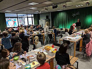 Weihnachtsrätsel und Waffeln bei der Stadt-Garde