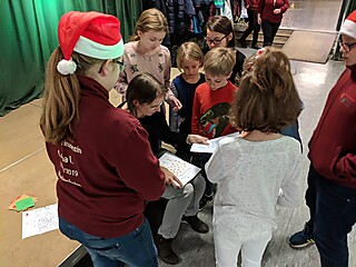 Weihnachtsrätsel und Waffeln bei der Stadt-Garde