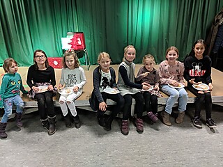 Weihnachtsrätsel und Waffeln bei der Stadt-Garde