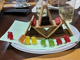 Weihnachtsrätsel und Waffeln bei der Stadt-Garde