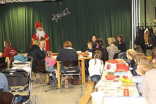 Der Nikolaus zu Besuch bei der Stadt-Garde