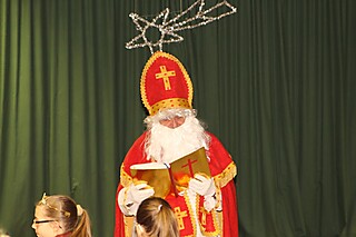 Der Nikolaus zu Besuch bei der Stadt-Garde