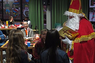 Der Nikolaus zu Besuch bei der Stadt-Garde