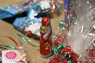 Der Nikolaus zu Besuch bei der Stadt-Garde
