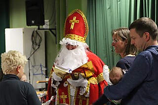 Der Nikolaus zu Besuch bei der Stadt-Garde