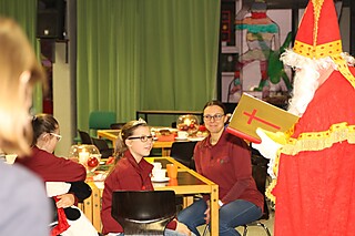 Der Nikolaus zu Besuch bei der Stadt-Garde