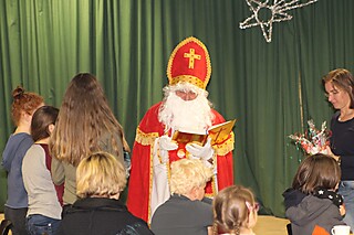 Der Nikolaus zu Besuch bei der Stadt-Garde