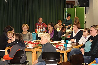 Der Nikolaus zu Besuch bei der Stadt-Garde